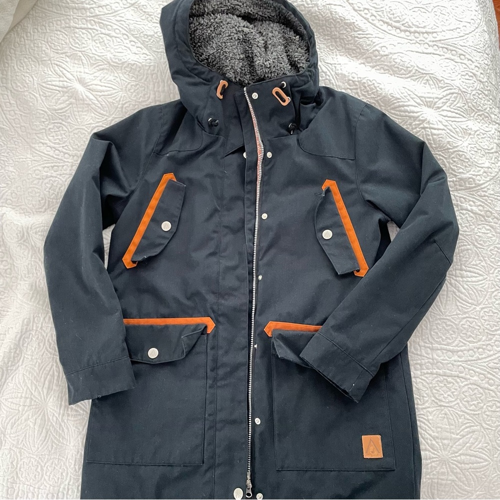 insulated winter snow jacket